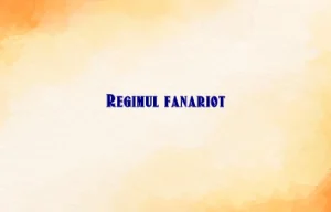regimul fanariot