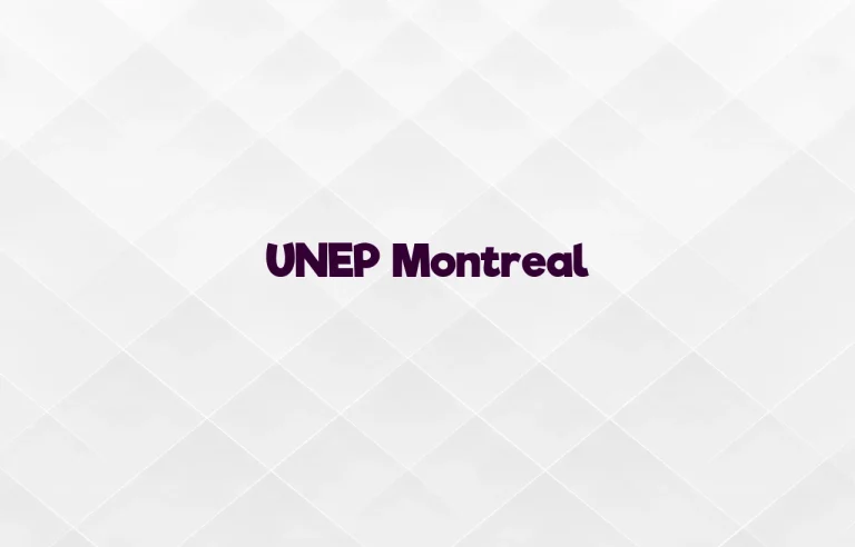 unep montreal