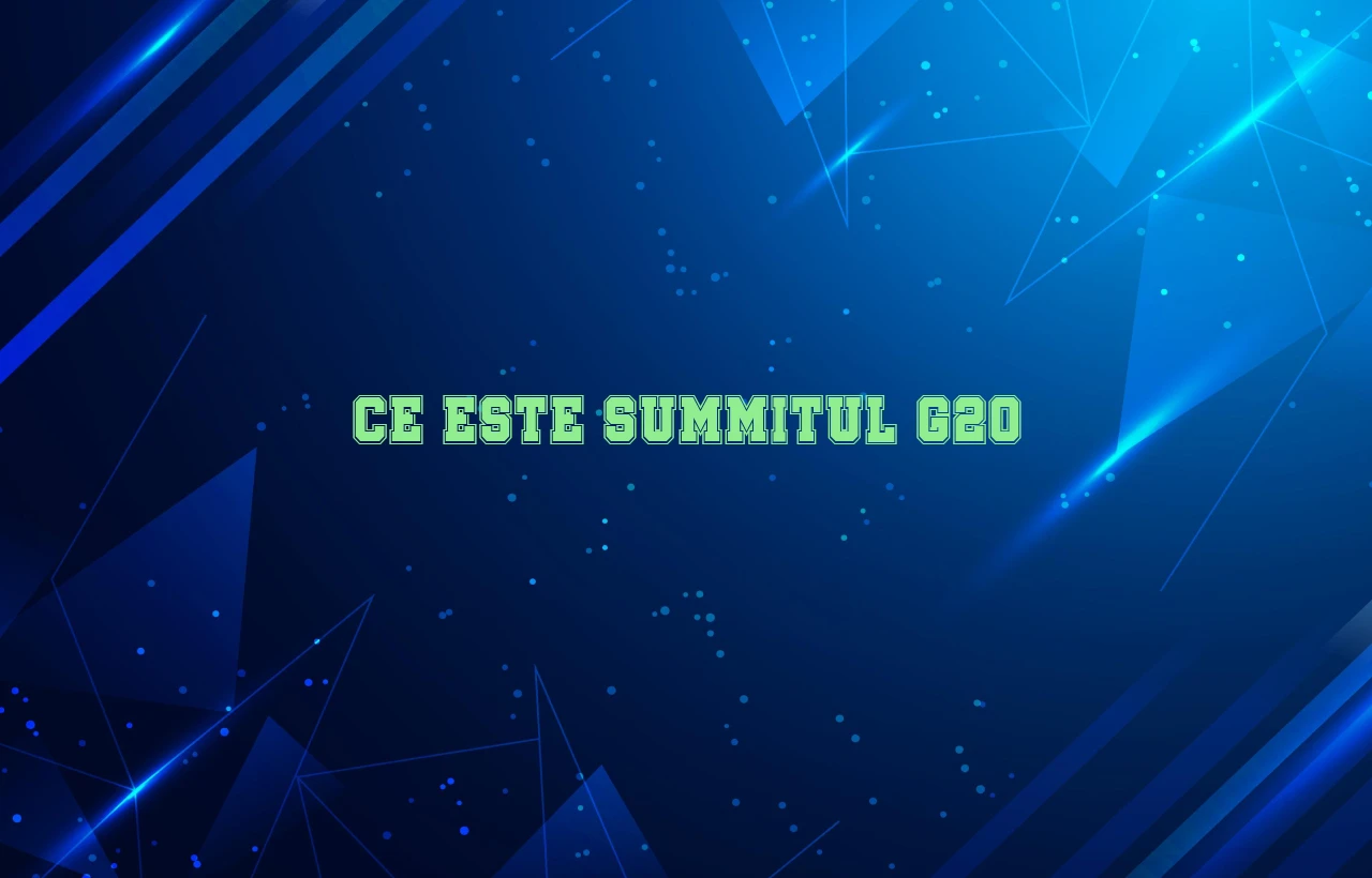 ce este summitul g20