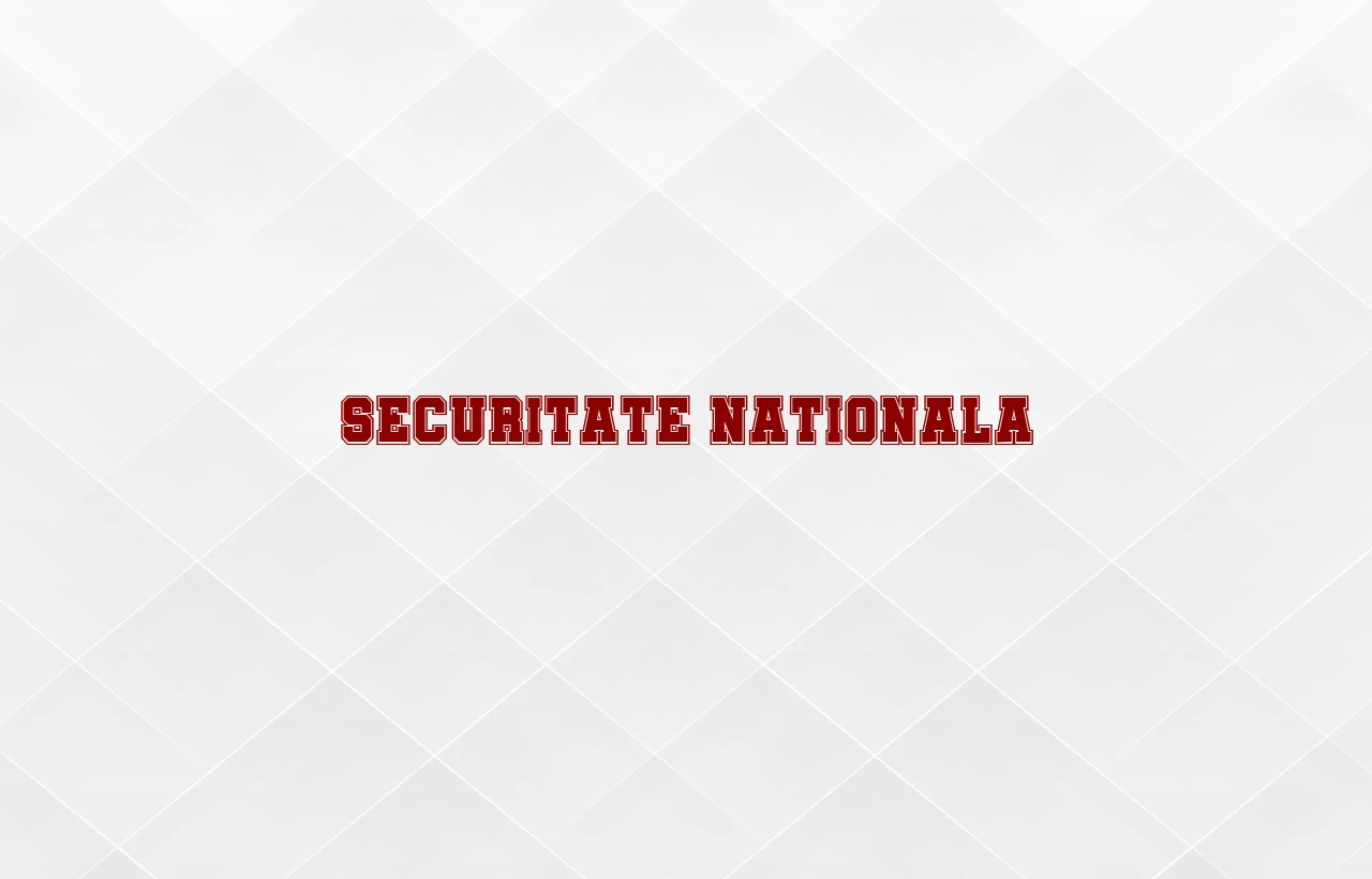 securitate nationala