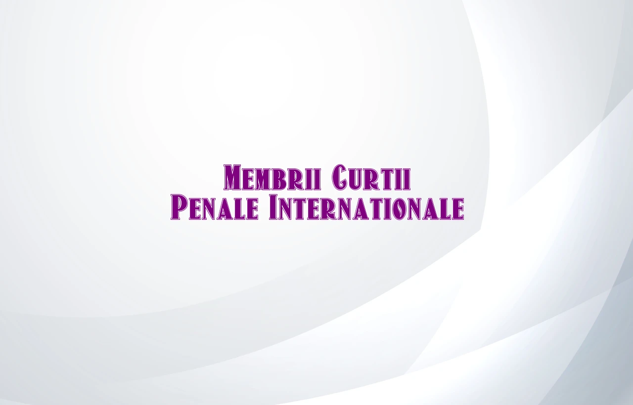 curtea penala internationala membri