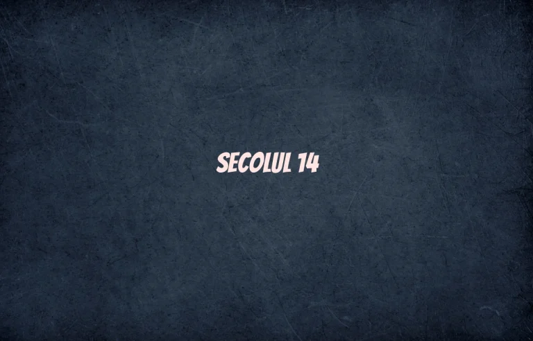 secolul 14