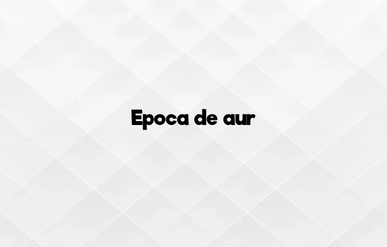 epoca de aur